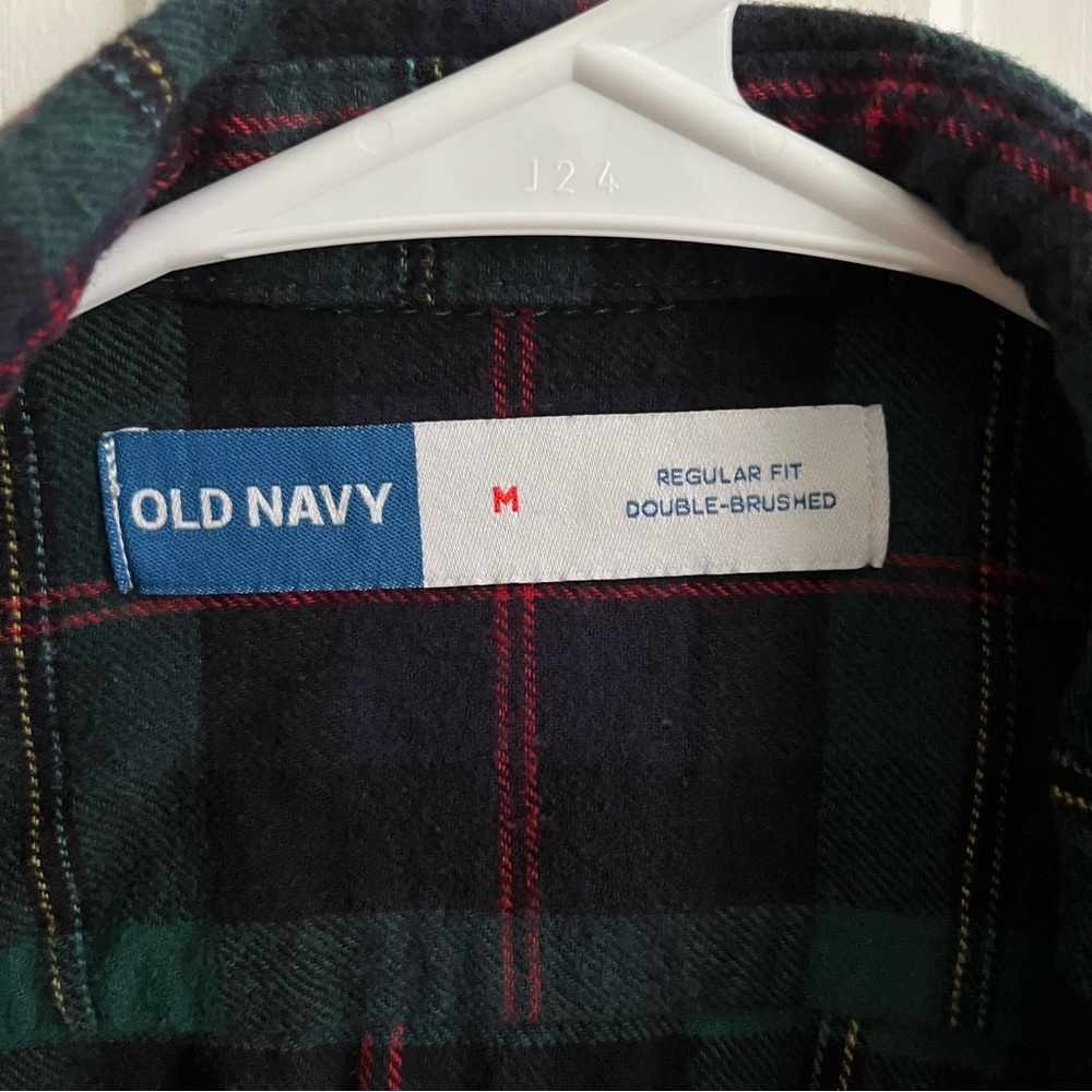 Mens old navy flannel size medium - Picture 3 of 4